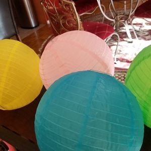 Japanese/Chinese Nylon lantern with 5pcs adhesive